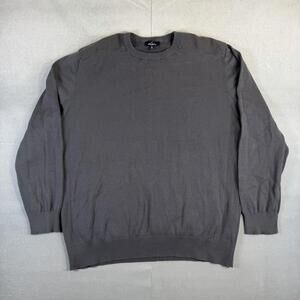 Daniel Hechter Paris Sweater Mens XL Gray Crewneck Sweatshirt Pullover Cotton